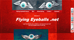 Desktop Screenshot of flyingeyeballs.net