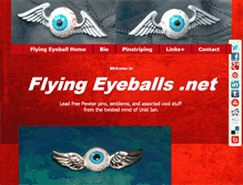 Tablet Screenshot of flyingeyeballs.net